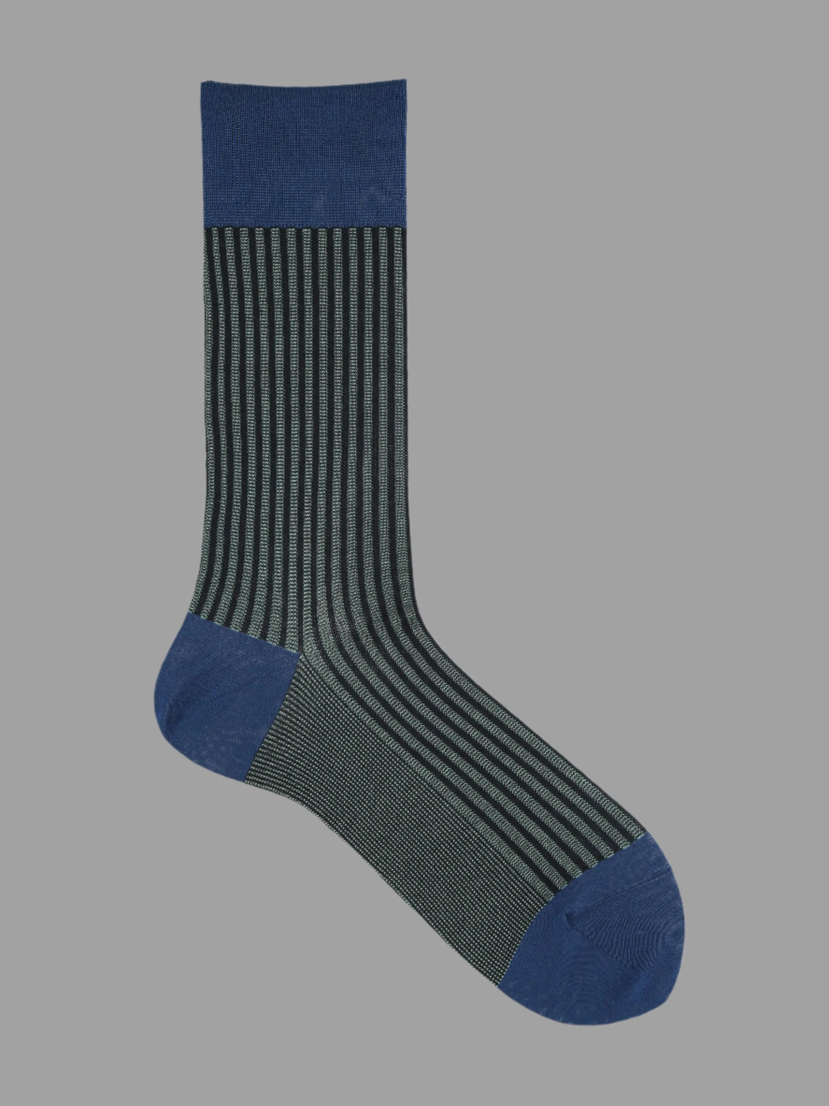 Jacquard Stripe Crew Socks sold by Plus Zero Concept Store product image thumbnail 2