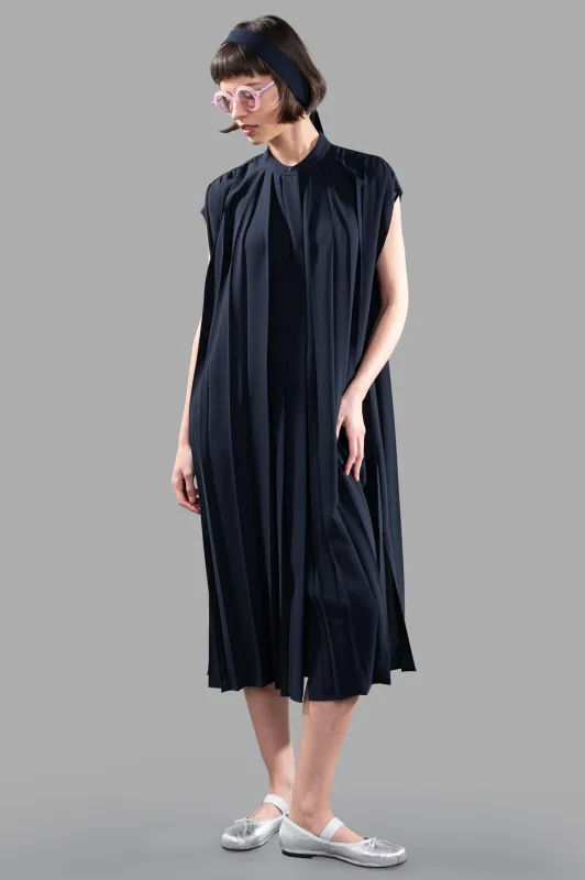 Davidge Airy Plissé Dress sold by Plus Zero Concept Store