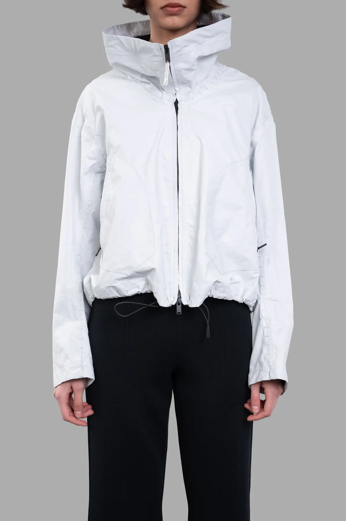 Cropped Windbreaker Jacket sold by Plus Zero Concept Store product image thumbnail 2