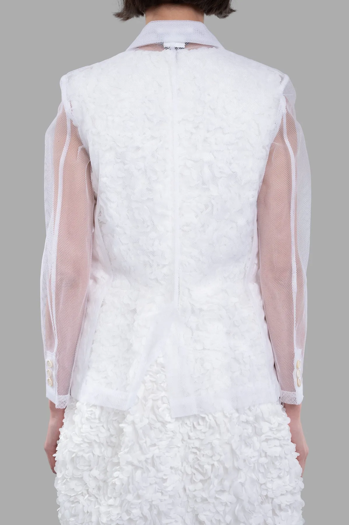 Flower-embroidery Jacket sold by Plus Zero Concept Store product image thumbnail 3