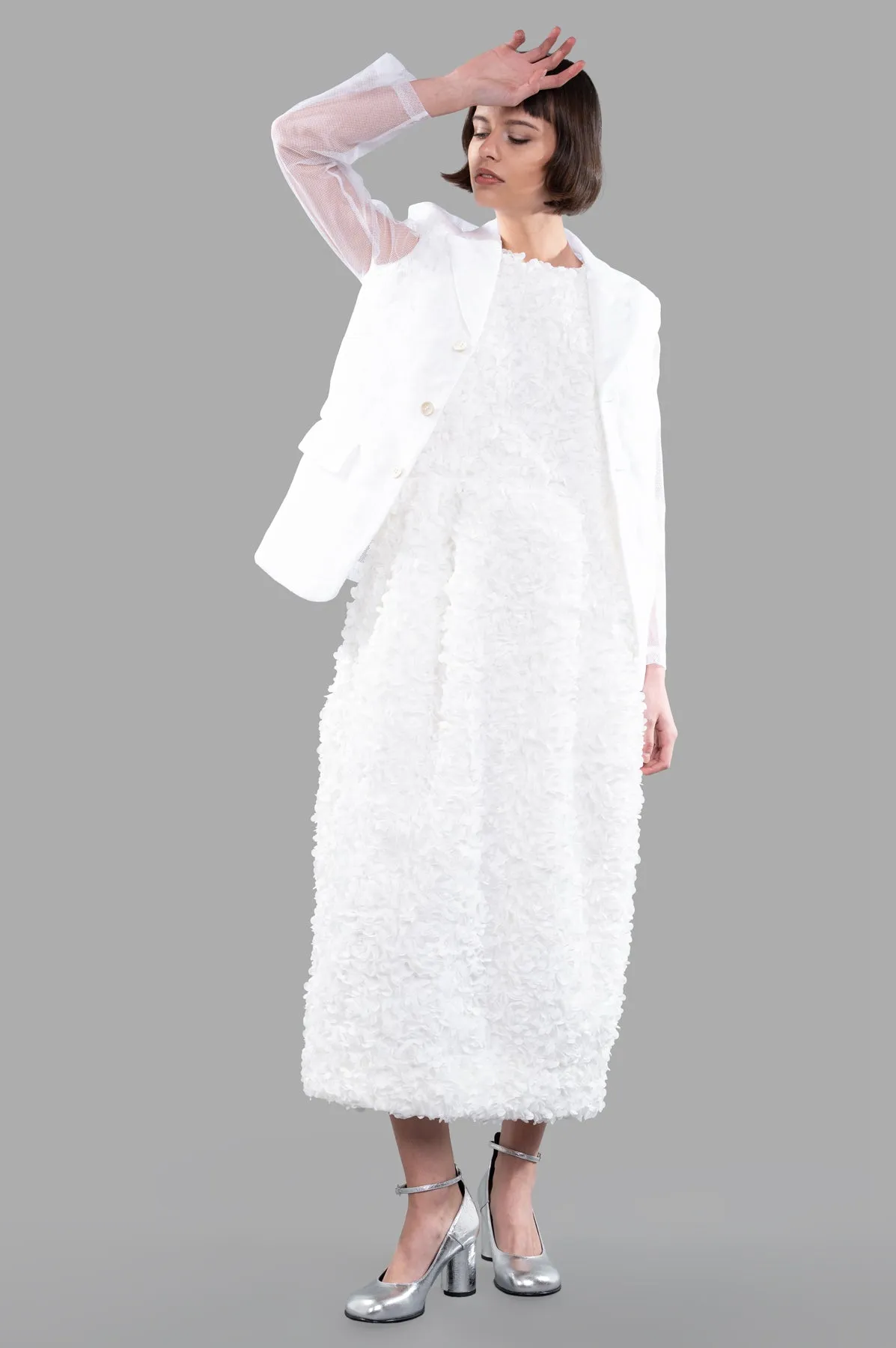 Flower-embroidery Jacket sold by Plus Zero Concept Store