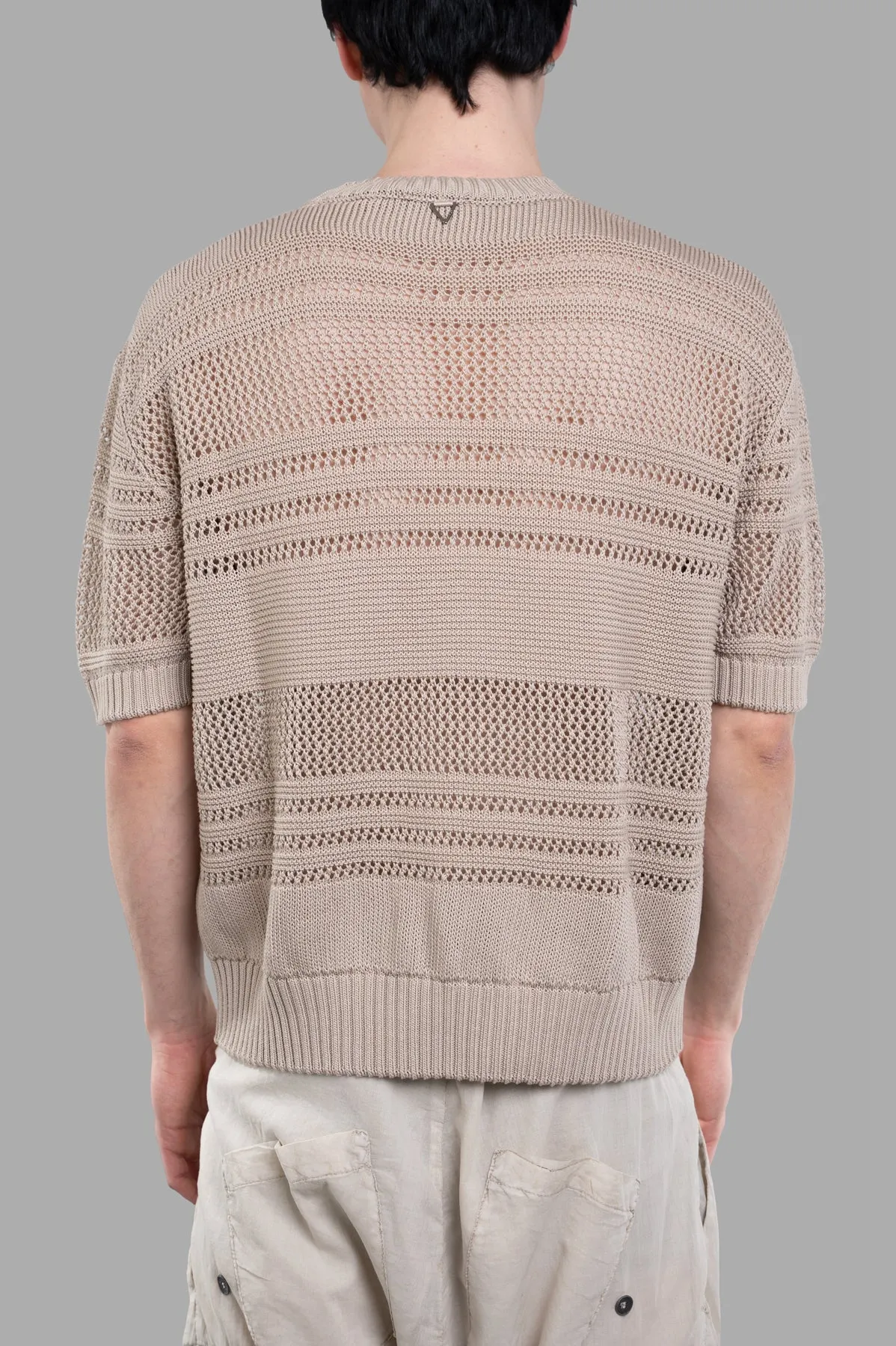 Perforated-mesh T-shirt sold by Plus Zero Concept Store product image thumbnail 3