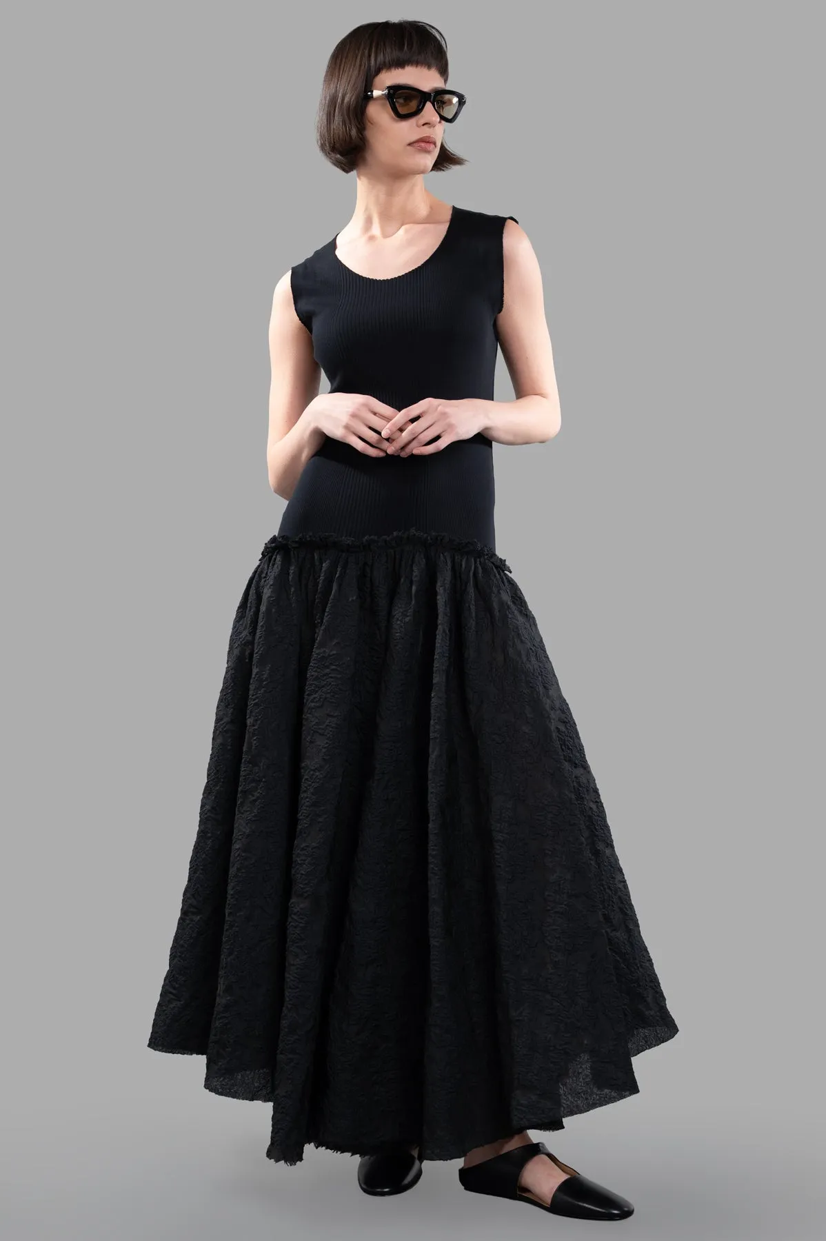 Long Bustier Dress sold by Plus Zero Concept Store