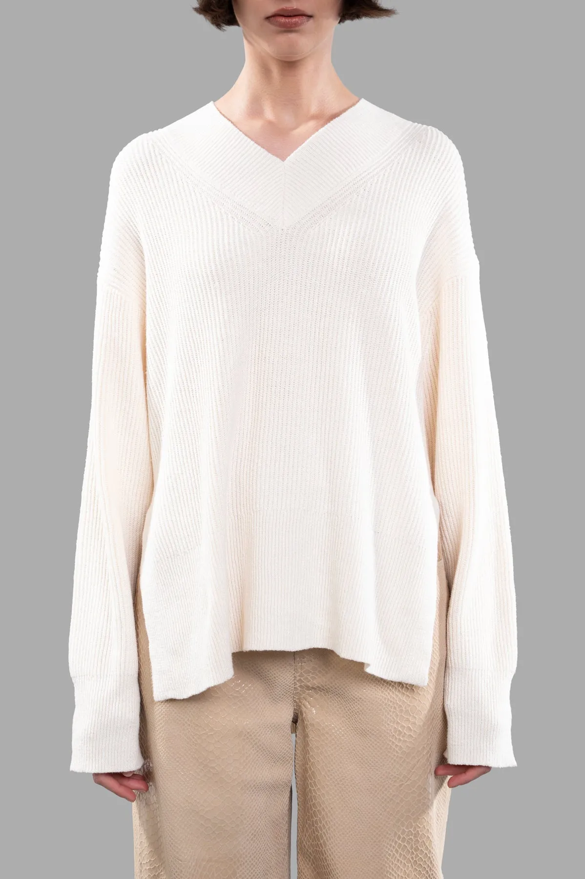 Linen Blend Jumper sold by Plus Zero Concept Store product image thumbnail 2