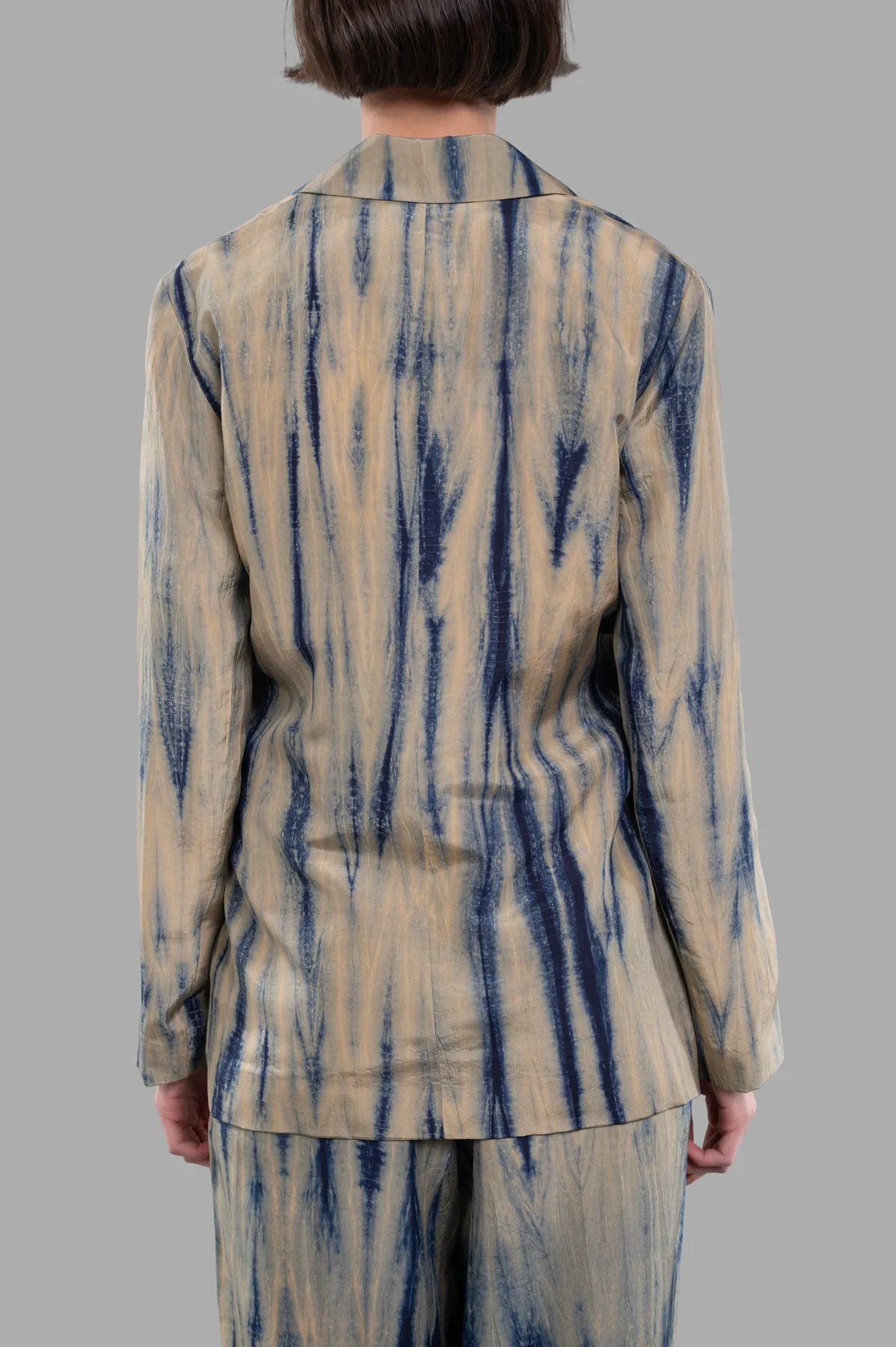 Tie-dye Silk Jacket sold by Plus Zero Concept Store product image thumbnail 3