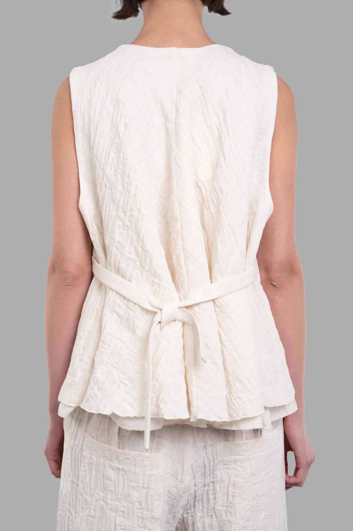 Textured Vest sold by Plus Zero Concept Store product image thumbnail 3