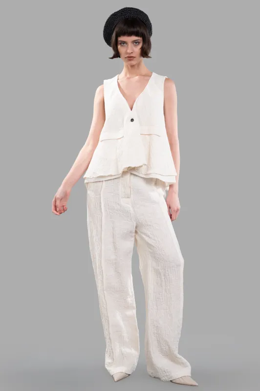 Textured Vest sold by Plus Zero Concept Store