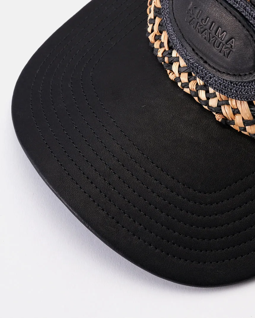 Color-block Straw Hat sold by Plus Zero Concept Store product image thumbnail 5