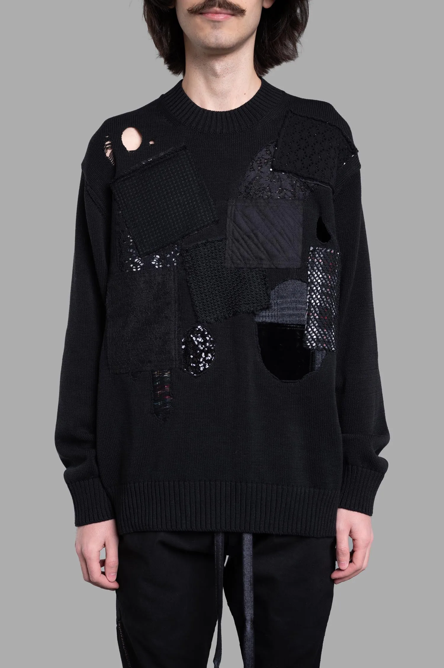 Patchwork Sweater sold by Plus Zero Concept Store product image thumbnail 2