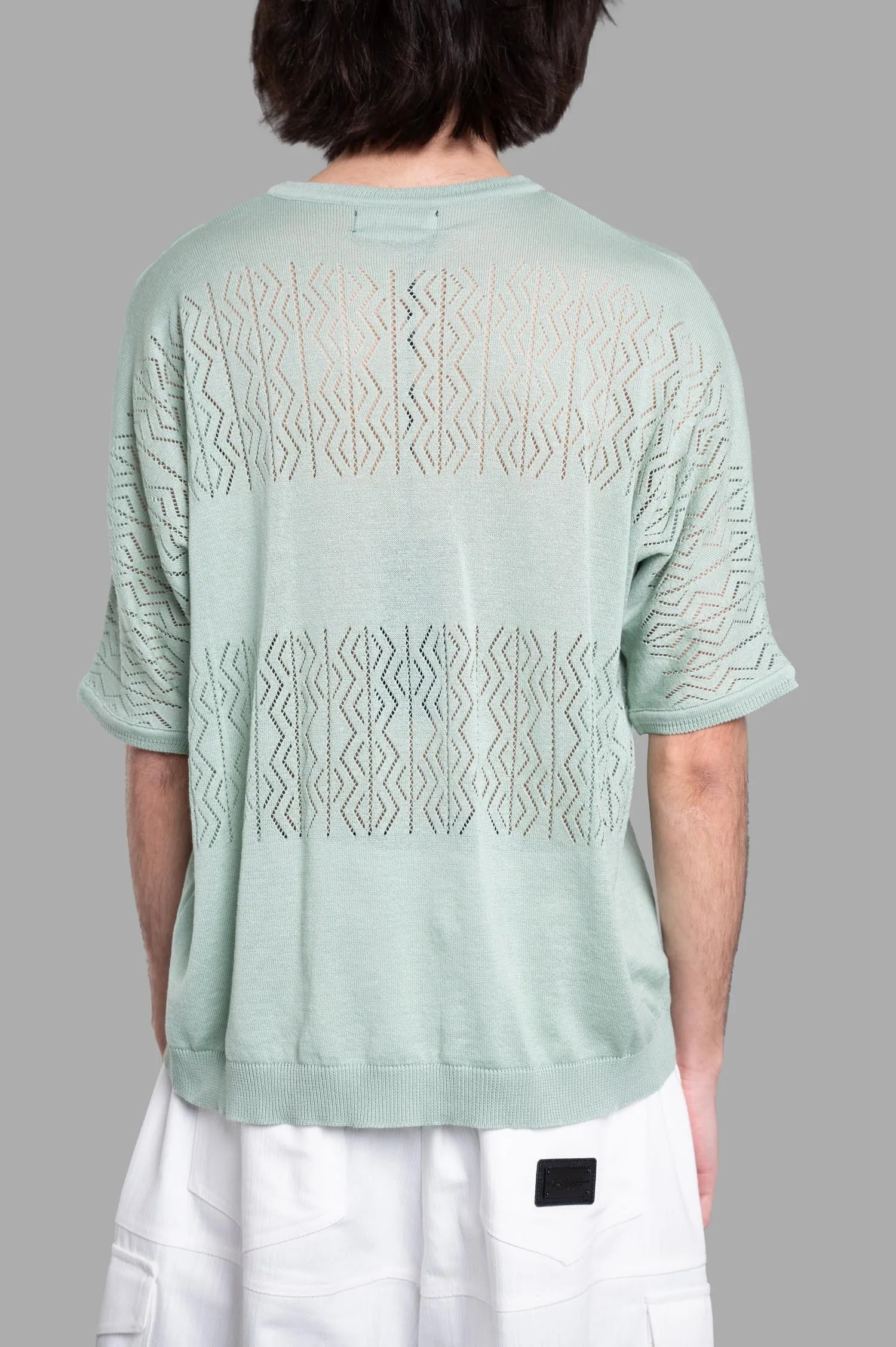 Knit Logo T-shirt sold by Plus Zero Concept Store product image thumbnail 3