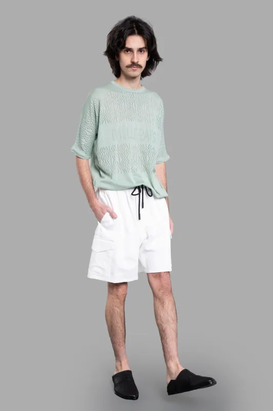 Knit Logo T-shirt sold by Plus Zero Concept Store