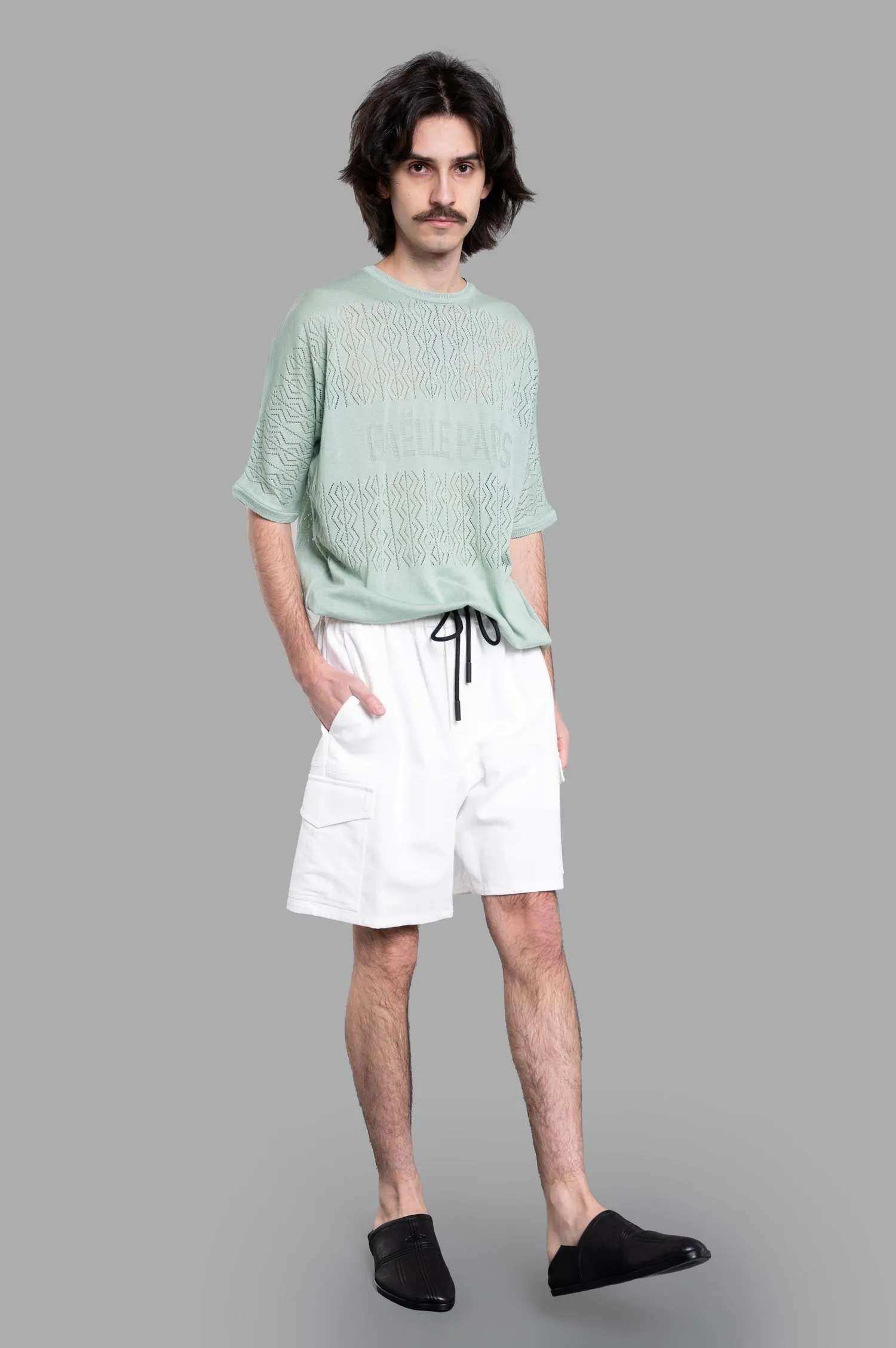 Knit Logo T-shirt sold by Plus Zero Concept Store