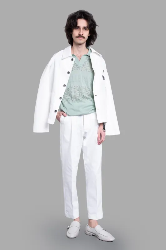 Knit Polo Shirt sold by Plus Zero Concept Store