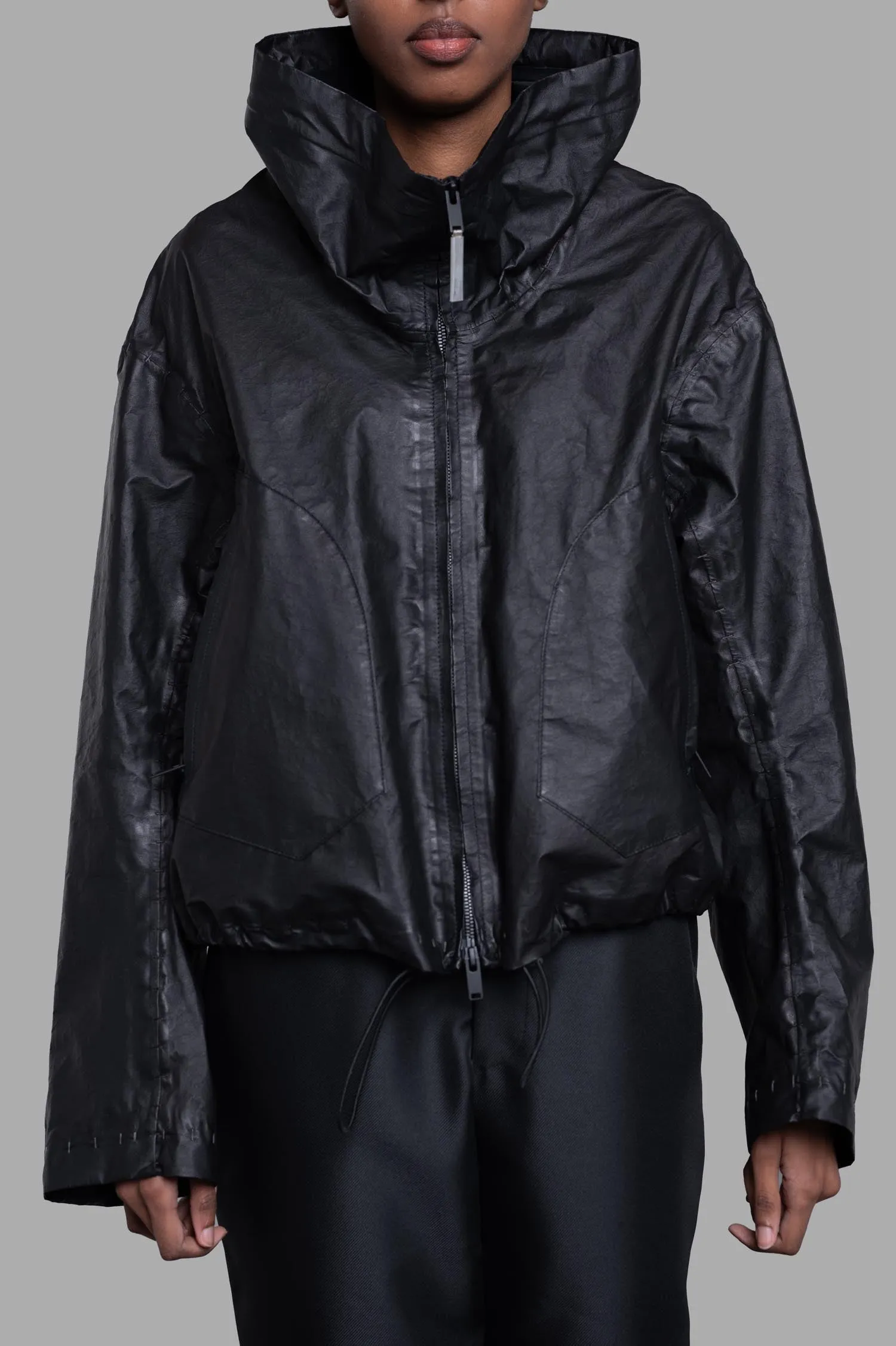 Cropped Windbreaker Jacket sold by Plus Zero Concept Store product image thumbnail 2