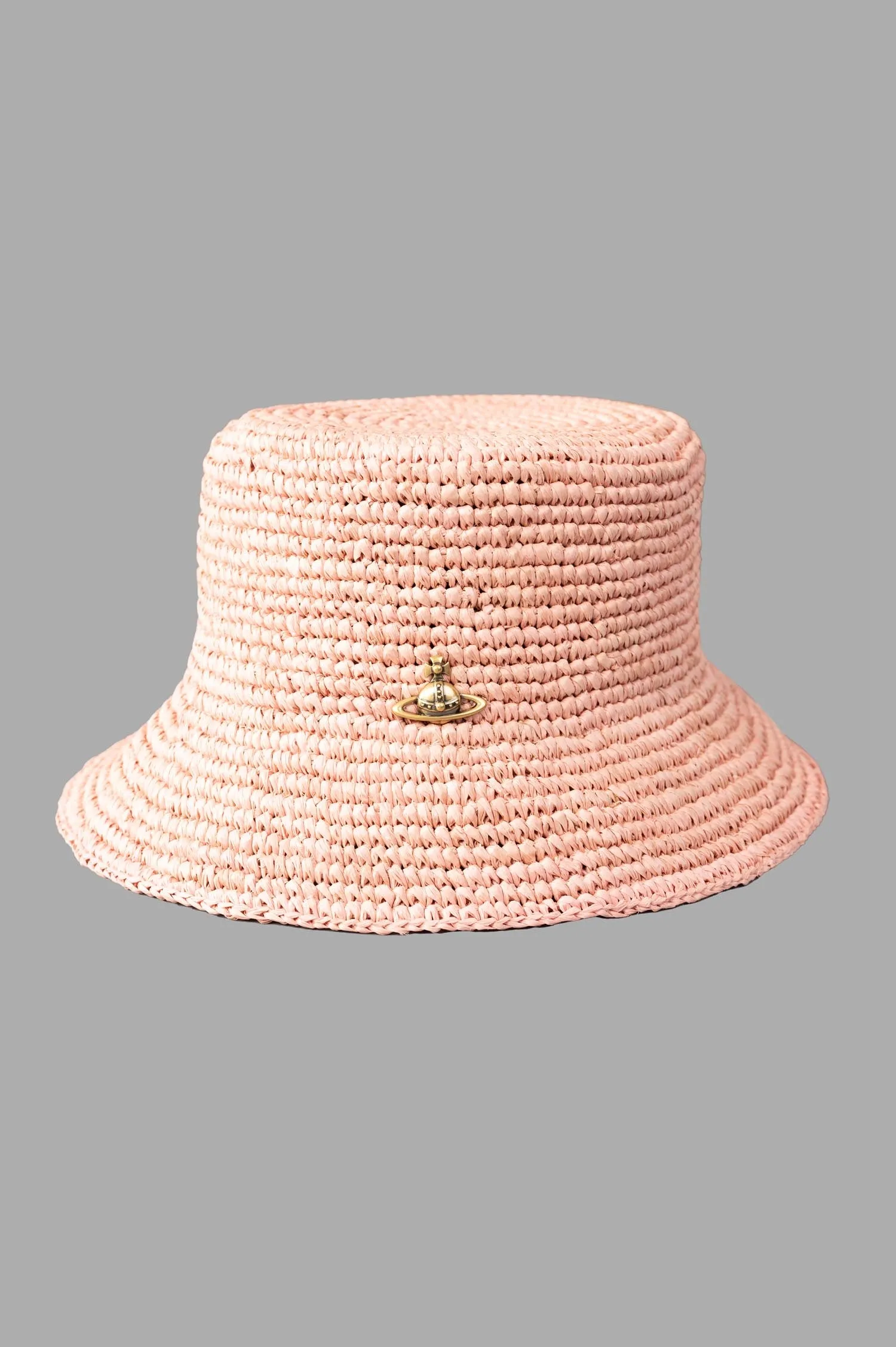 Orb Raffia Bucket Hat sold by Plus Zero Concept Store