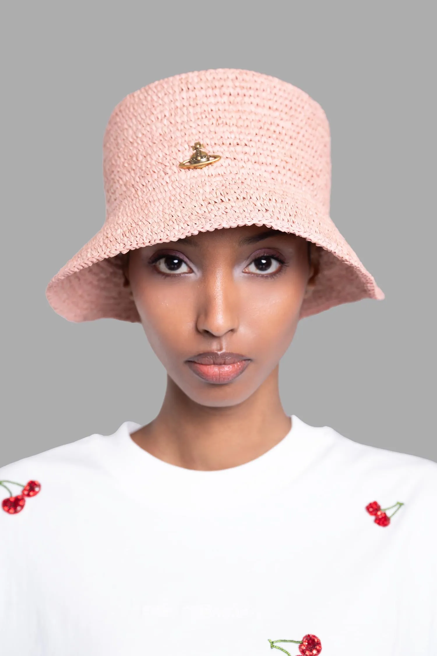 Orb Raffia Bucket Hat sold by Plus Zero Concept Store product image thumbnail 3