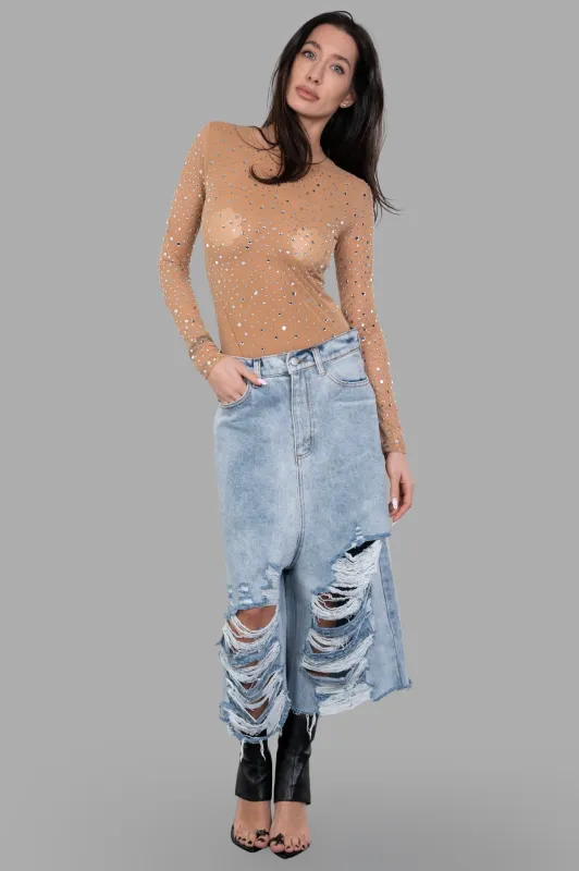 Crystal-embellished Body sold by Plus Zero Concept Store