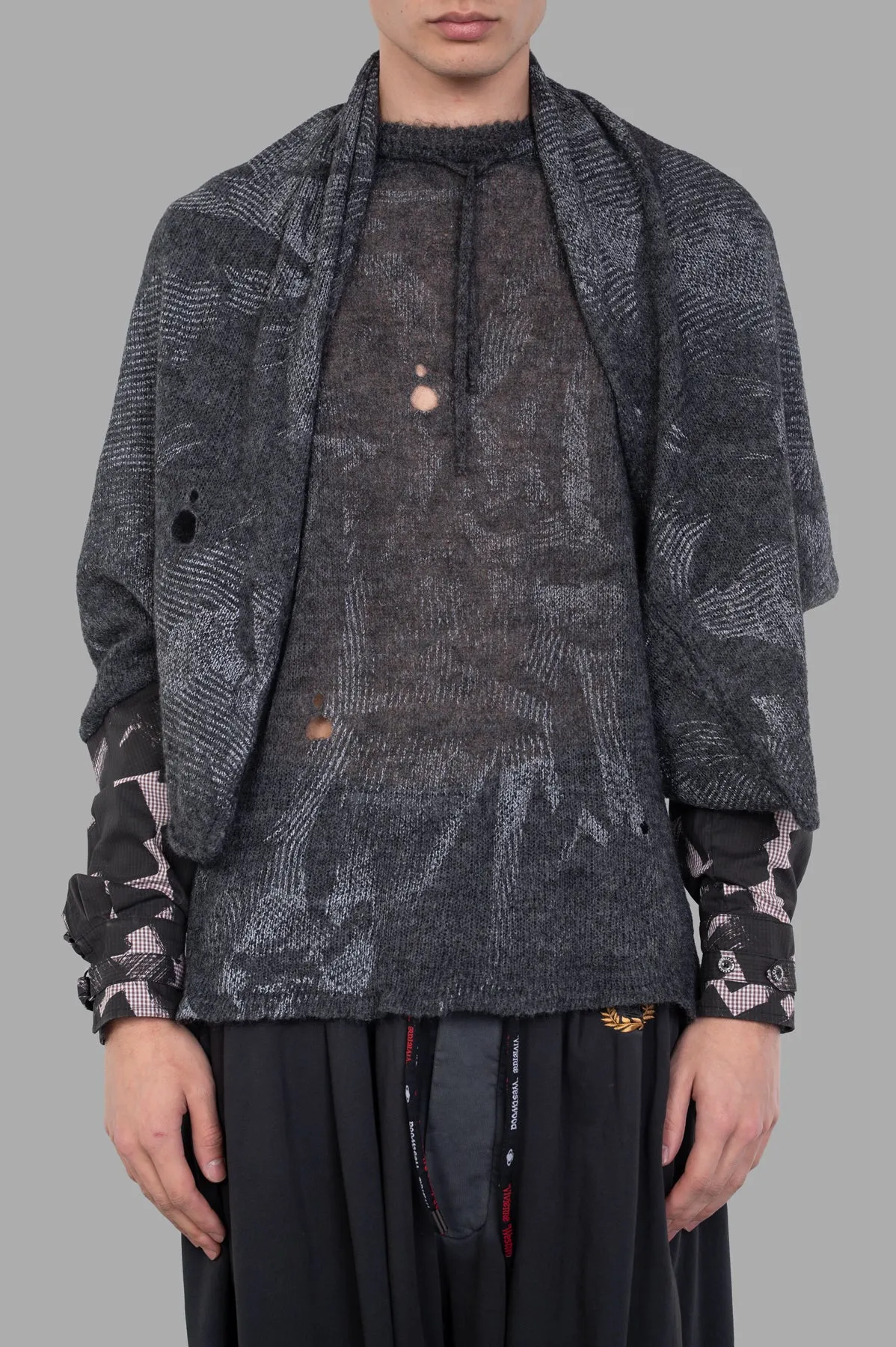 Hi-Vis Poncho Scarf sold by Plus Zero Concept Store product image thumbnail 2