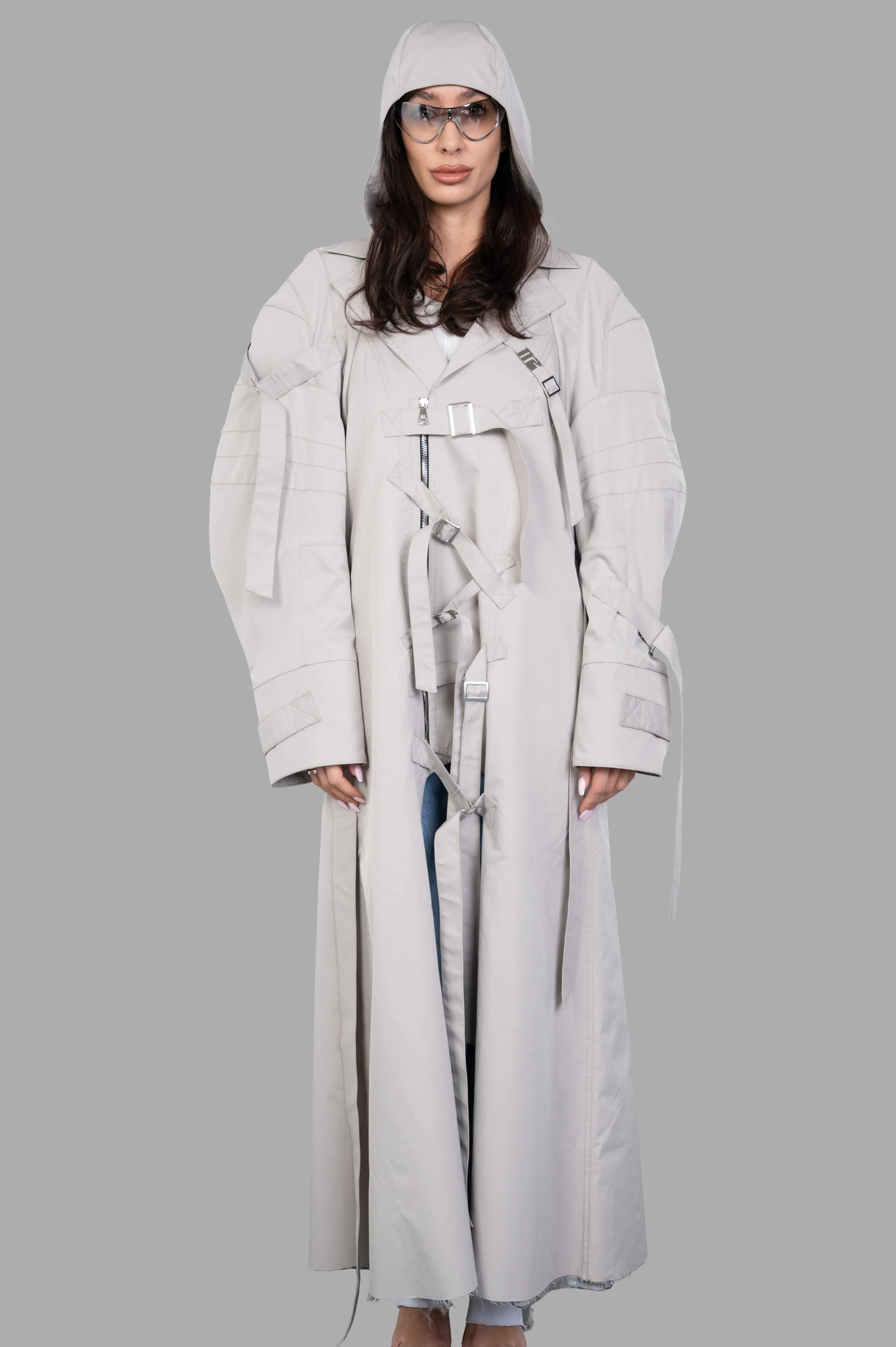 Strapped Trench sold by Plus Zero Concept Store product image thumbnail 2
