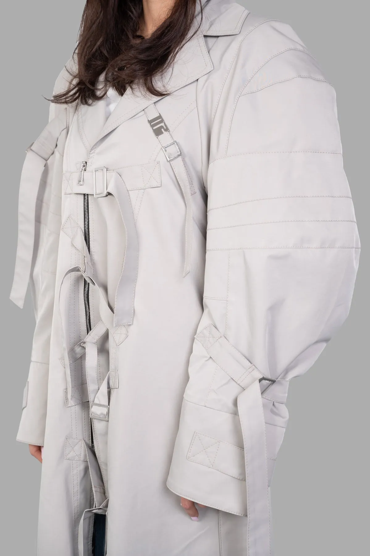 Strapped Trench sold by Plus Zero Concept Store product image thumbnail 4