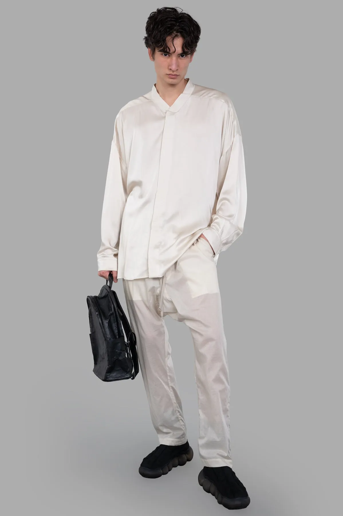 Semi-sheer Drawstring Pants sold by Plus Zero Concept Store