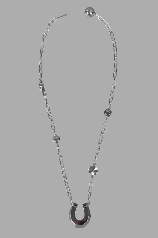 Horseshoe Necklace with Pendants made by Natasha Zinko