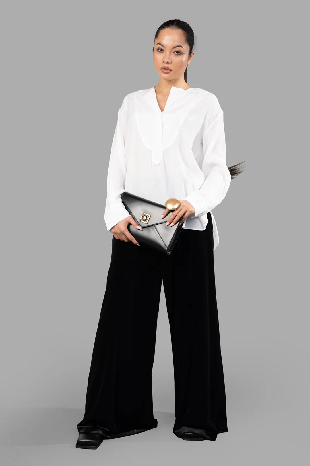 Fayette Silk-blend Shirt sold by Plus Zero Concept Store