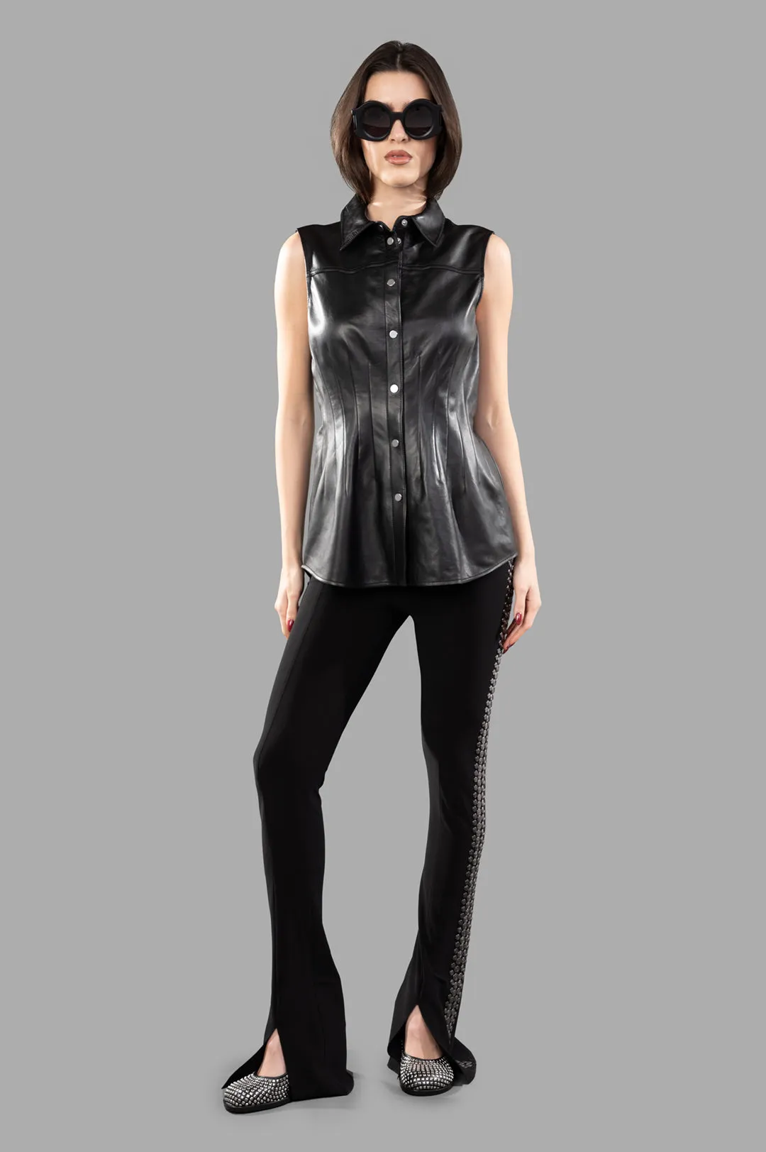 Darted Shirt sold by Plus Zero Concept Store