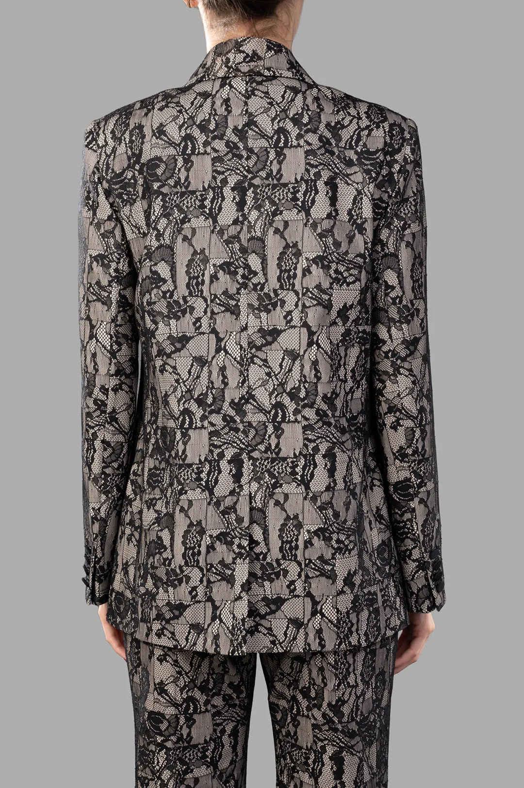 Patchwork Lace Jacket sold by Plus Zero Concept Store product image thumbnail 3