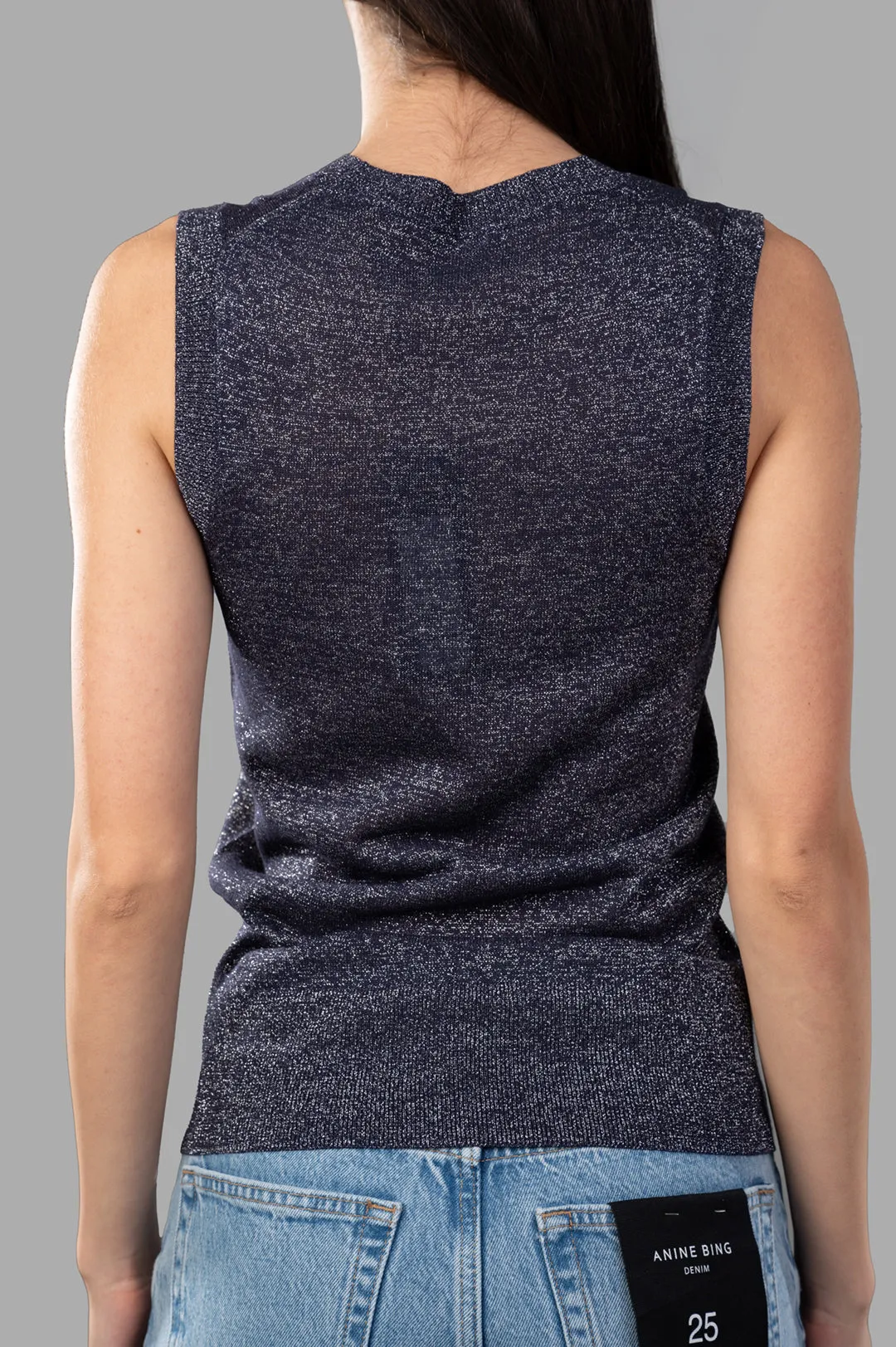 Lurex Knit Tank Top sold by Plus Zero Concept Store product image thumbnail 3