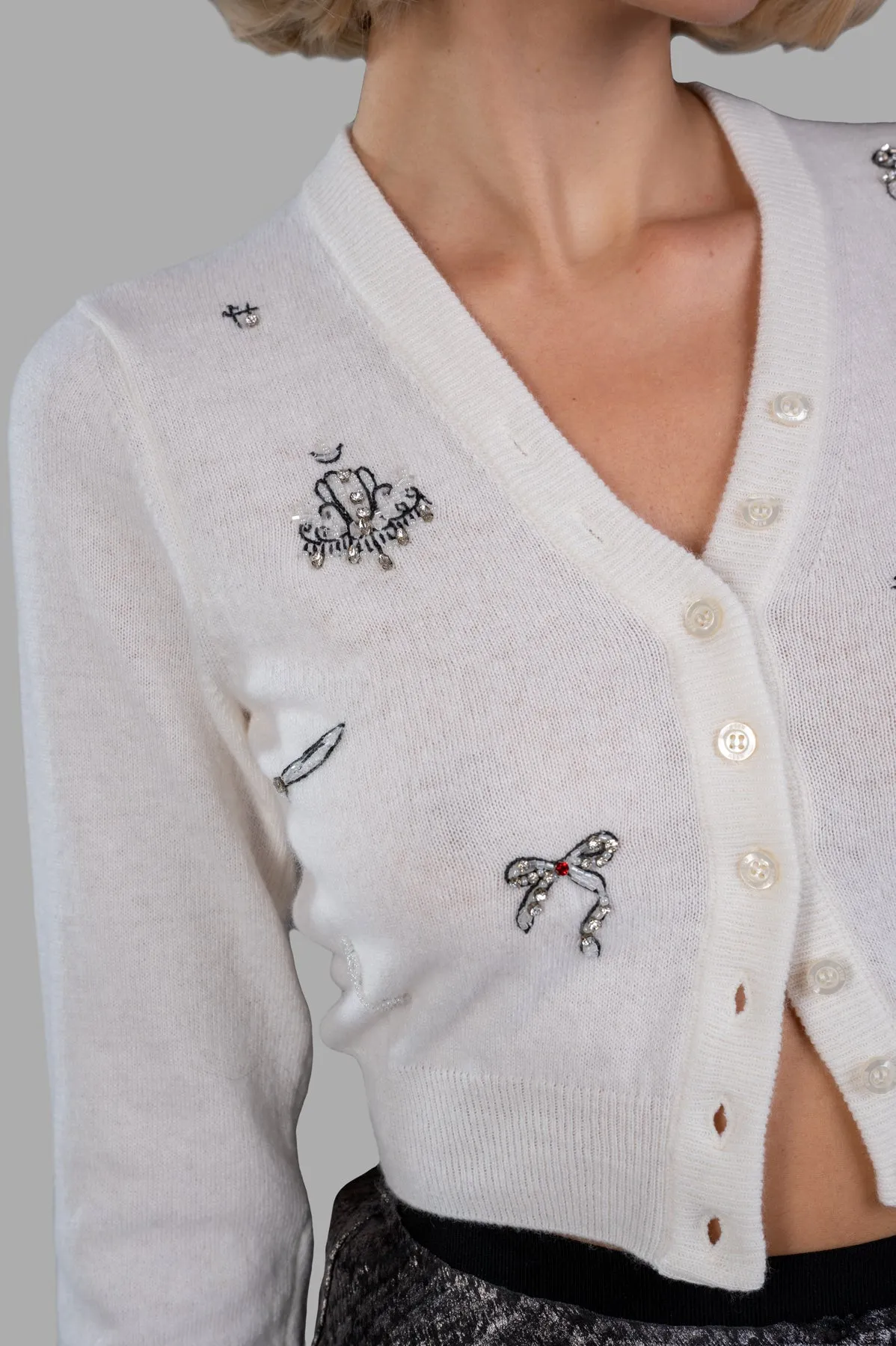 Embellished Cardigan sold by Plus Zero Concept Store product image thumbnail 4