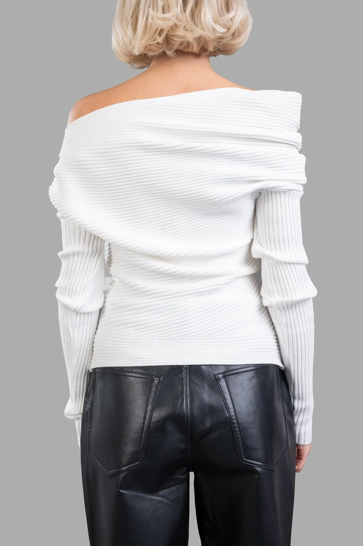 Off-the-shoulder Sweater sold by Plus Zero Concept Store product image thumbnail 3