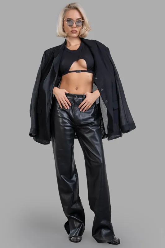 Cropped Cutout Top sold by Plus Zero Concept Store