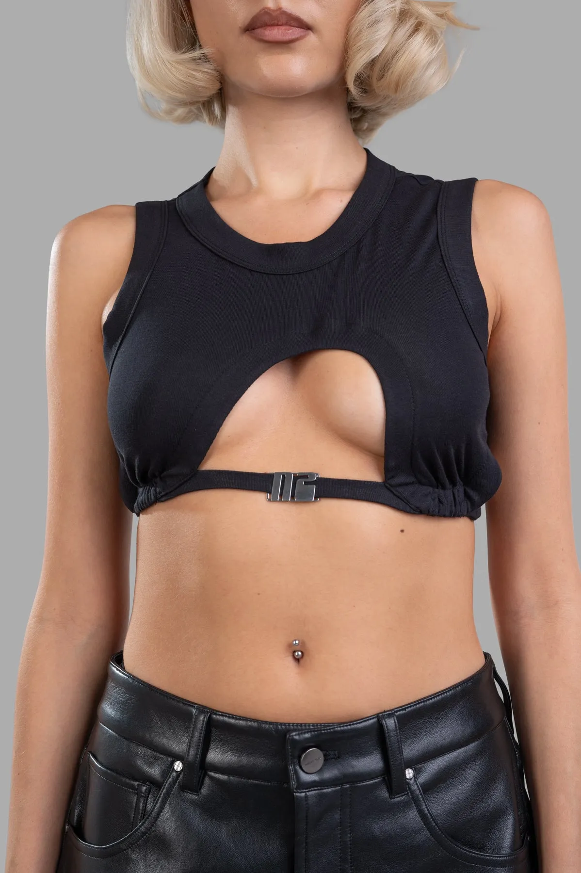 Cropped Cutout Top sold by Plus Zero Concept Store product image thumbnail 2
