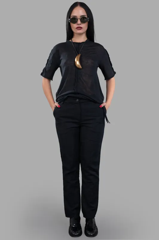 Slim-cut Trousers sold by Plus Zero Concept Store