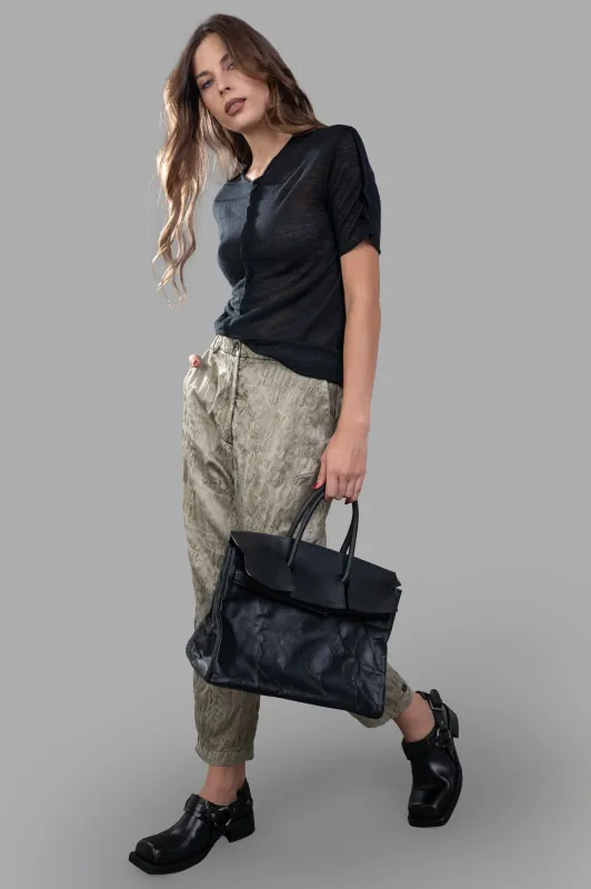 Textured Trousers sold by Plus Zero Concept Store