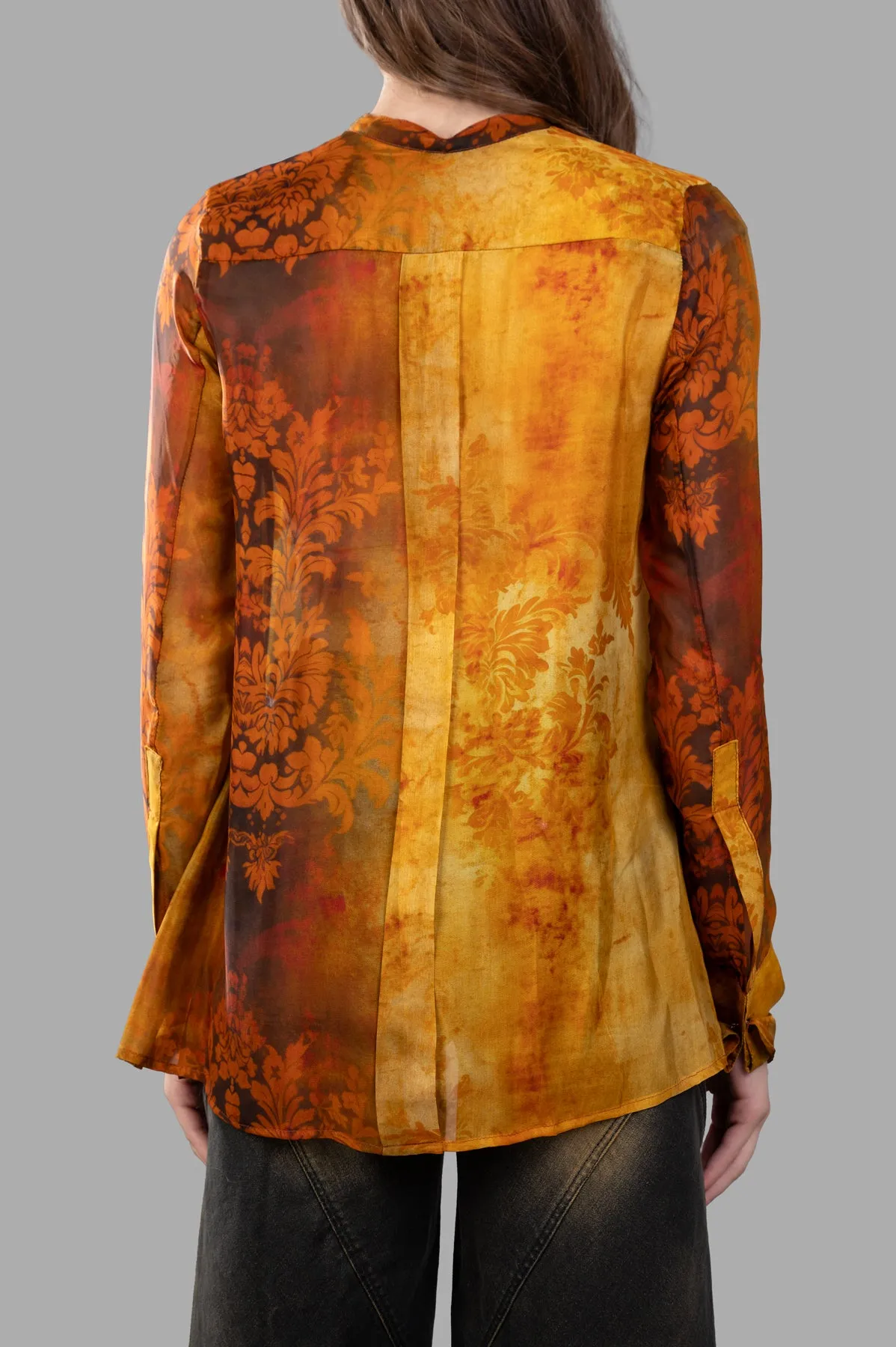 Silk Printed Shirt sold by Plus Zero Concept Store product image thumbnail 3