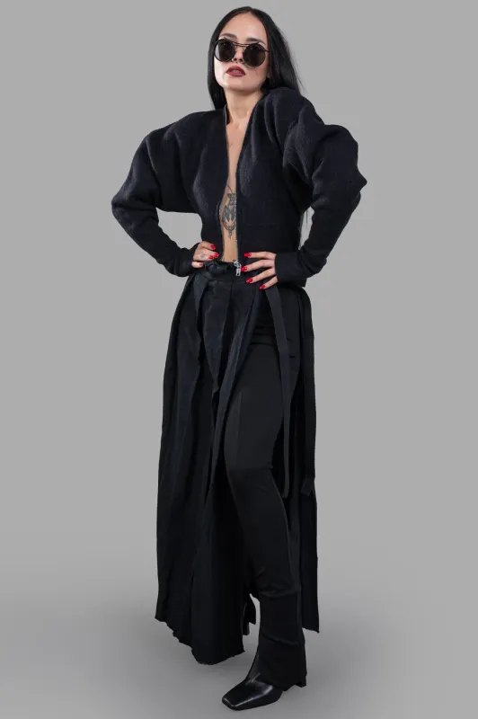 Pleated Maxi Skirt sold by Plus Zero Concept Store