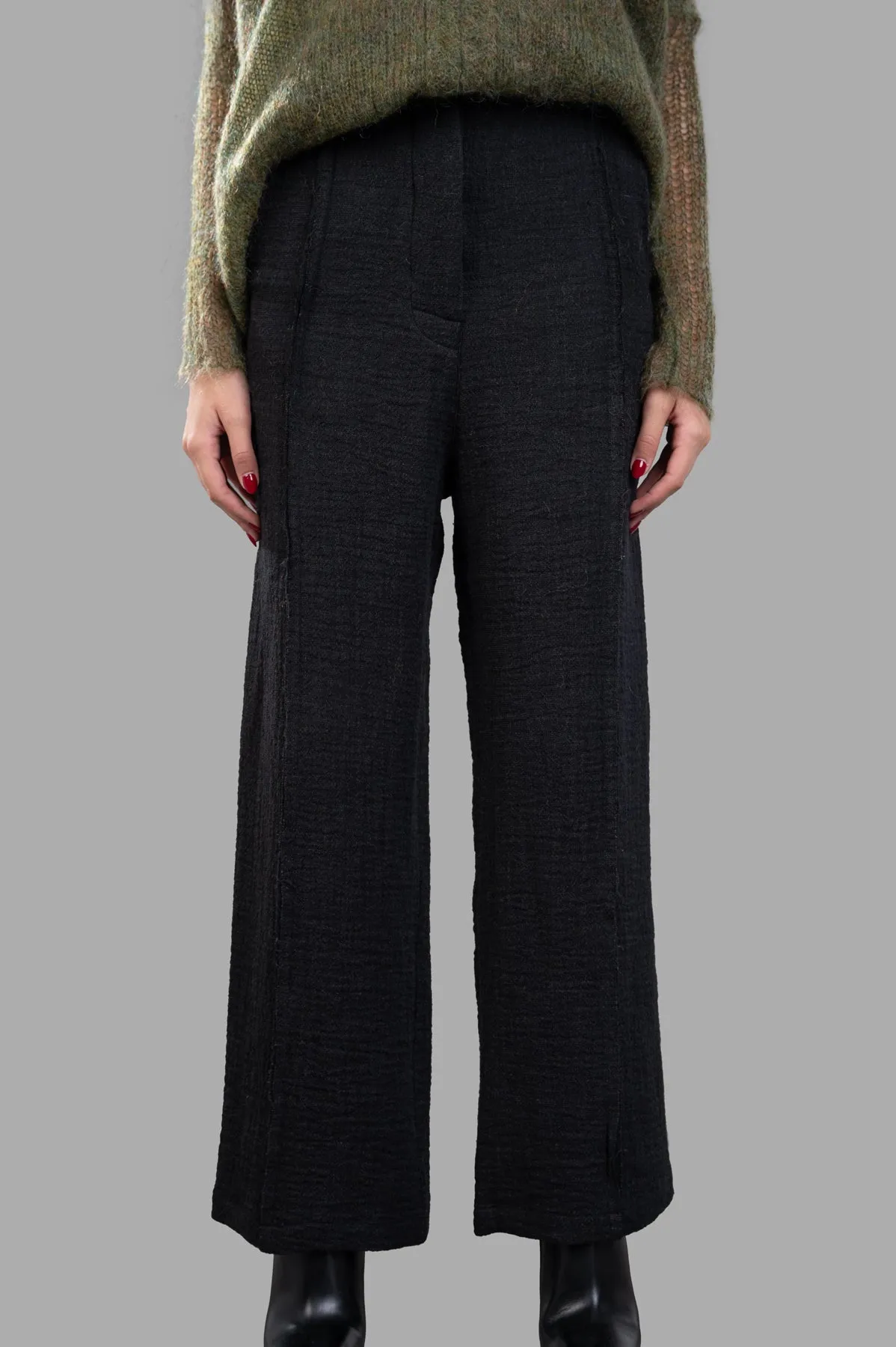 Front-pleat Pants sold by Plus Zero Concept Store product image thumbnail 2