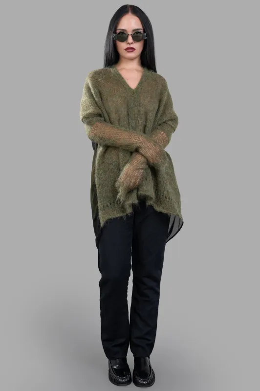 Moss Mohair Sweater sold by Plus Zero Concept Store