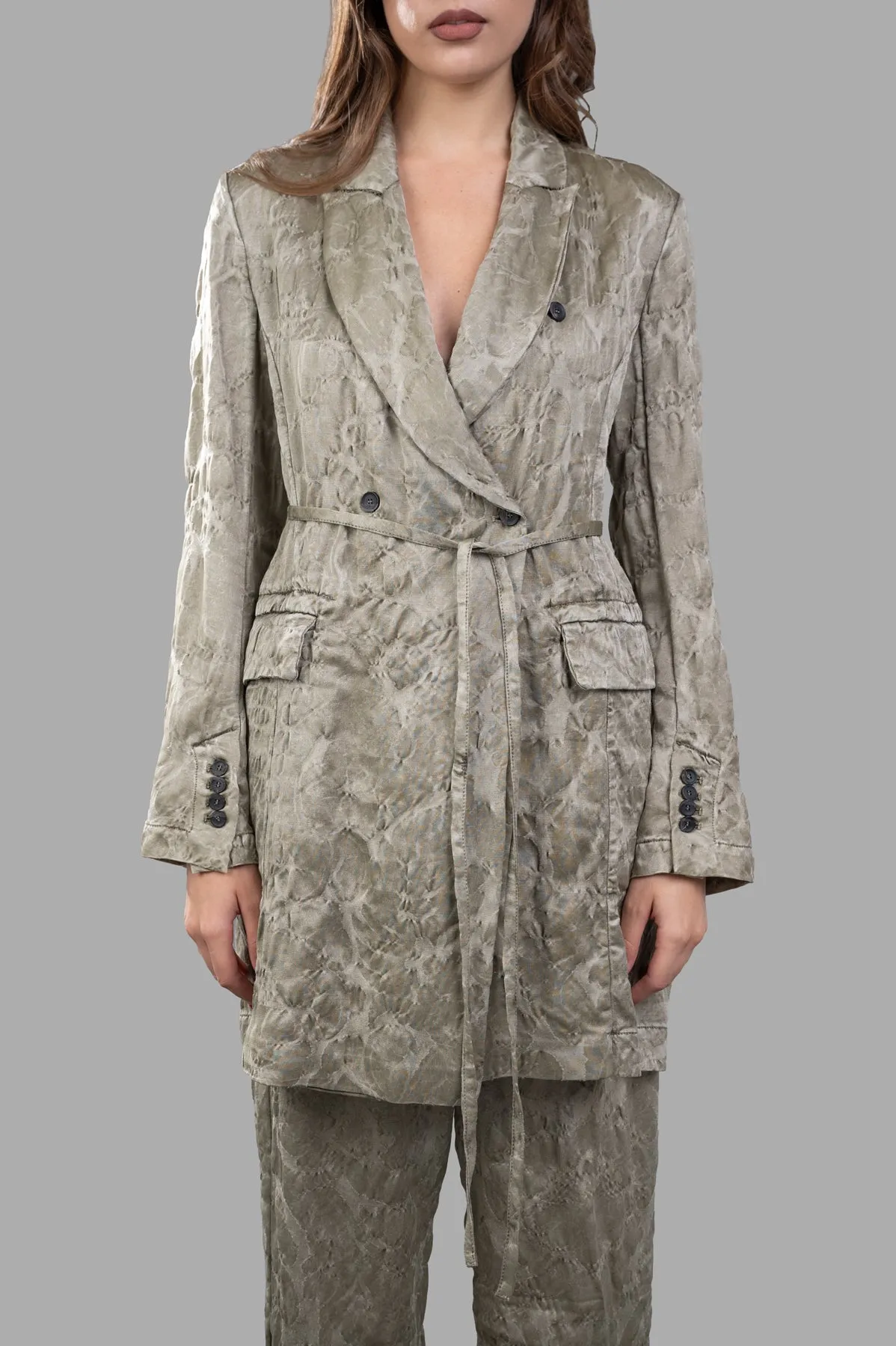 Long Textured Blazer sold by Plus Zero Concept Store product image thumbnail 2