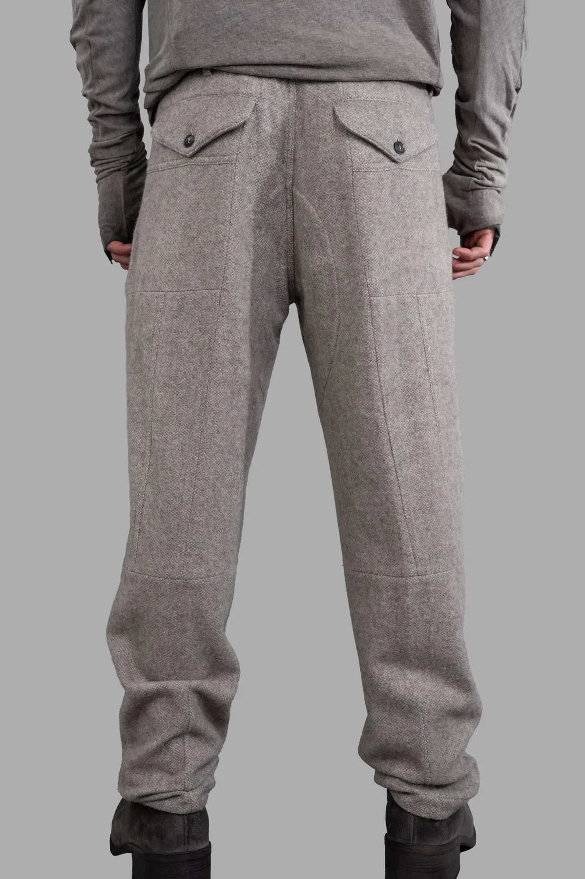 Pleated Military Pants sold by Plus Zero Concept Store product image thumbnail 3