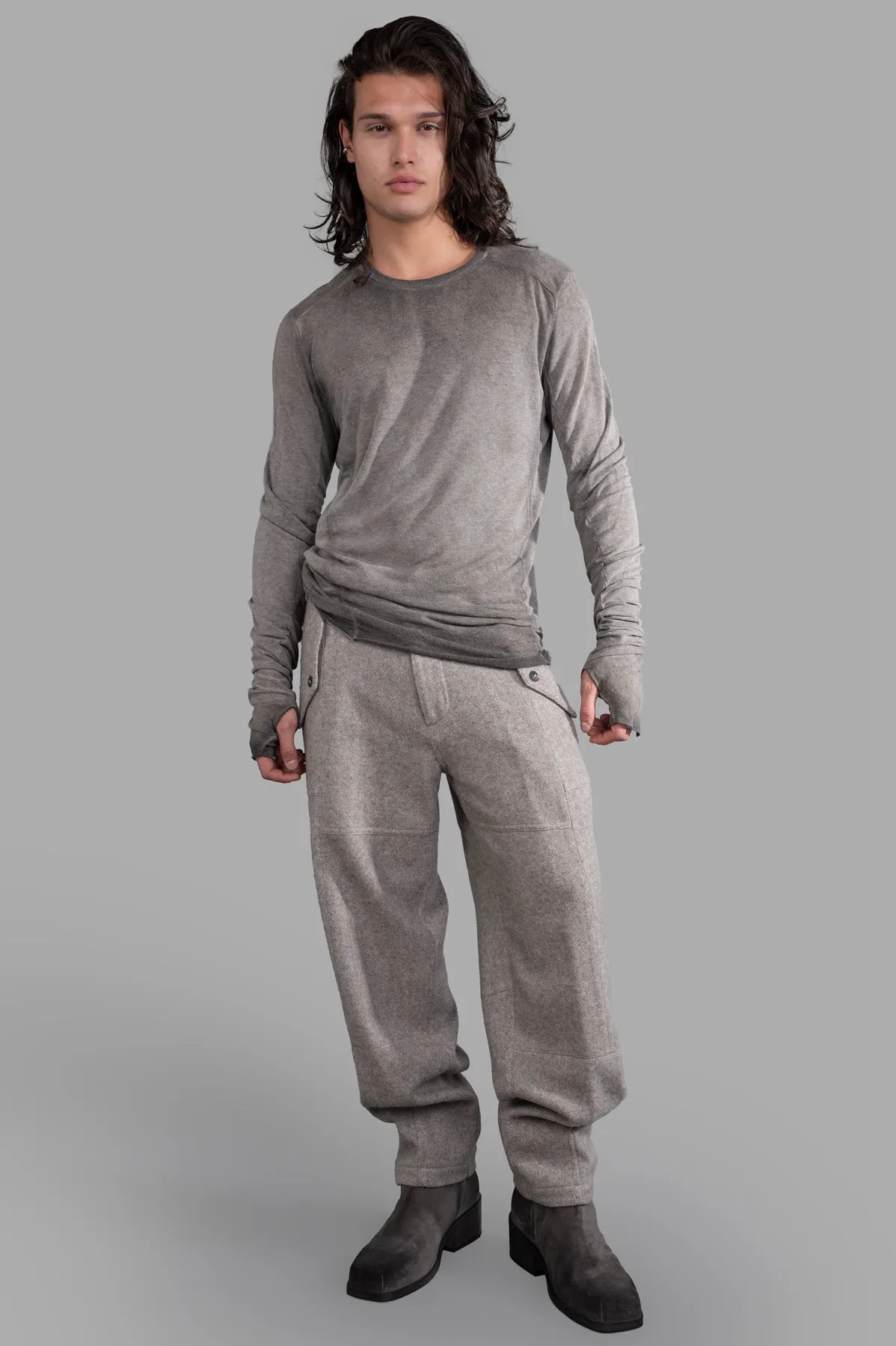 Pleated Military Pants sold by Plus Zero Concept Store