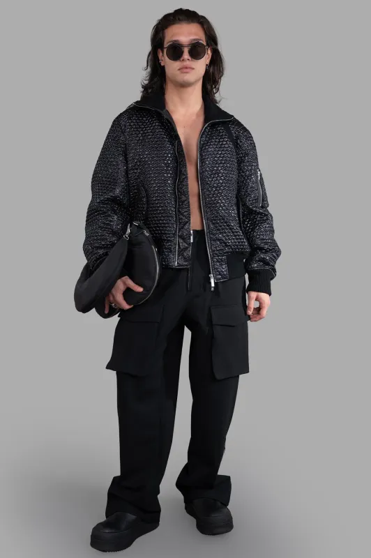 Seatbelt Bomber sold by Plus Zero Concept Store