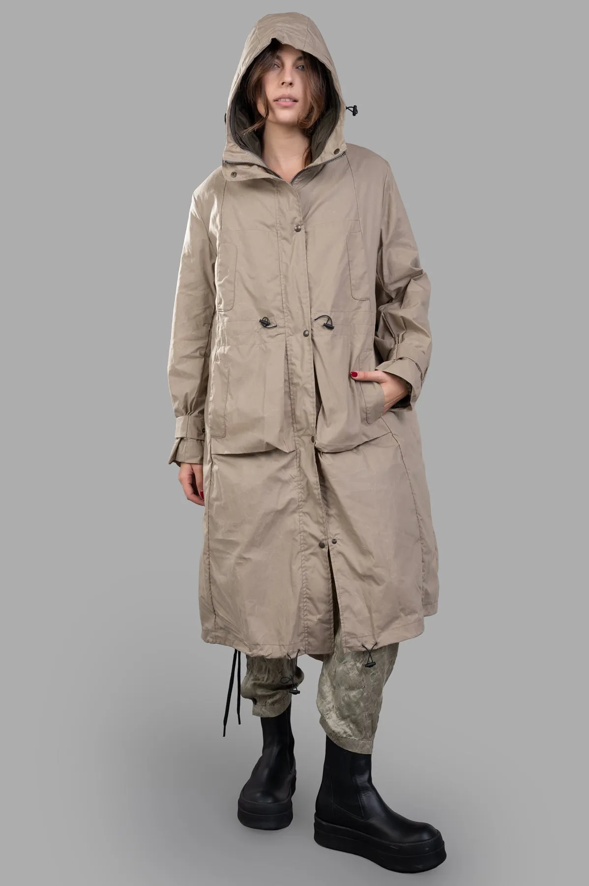 Layered Raincoat sold by Plus Zero Concept Store