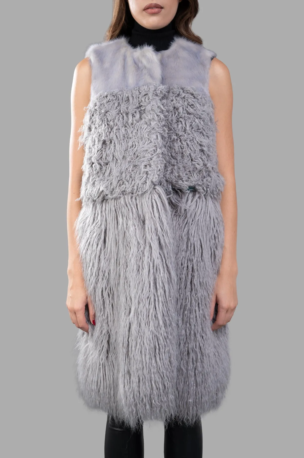 Faux-fur Vest sold by Plus Zero Concept Store product image thumbnail 2