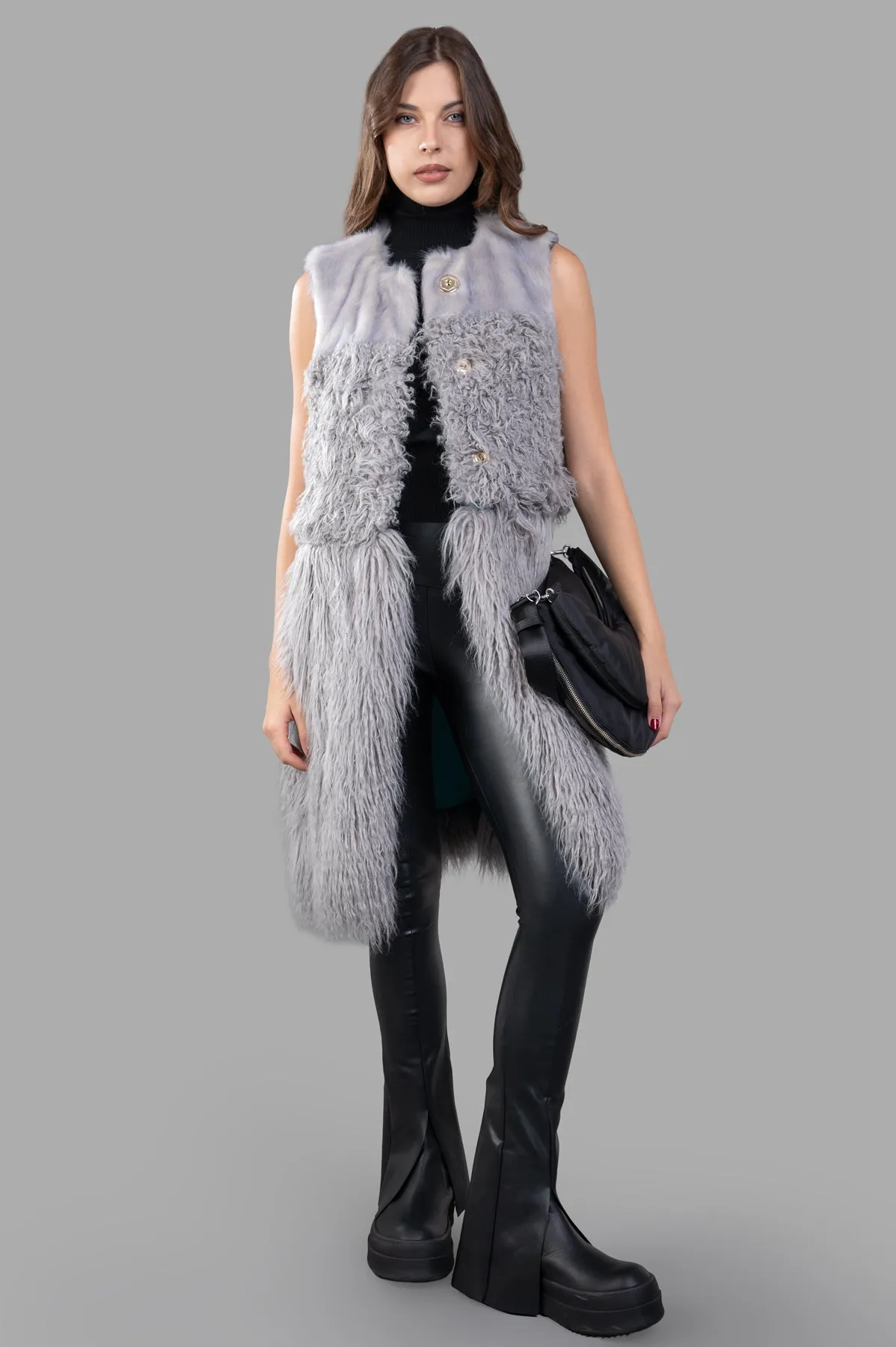 Faux-fur Vest sold by Plus Zero Concept Store
