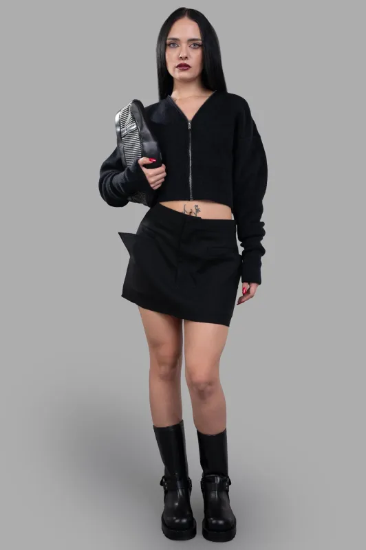 Cut-off Mini Skirt sold by Plus Zero Concept Store