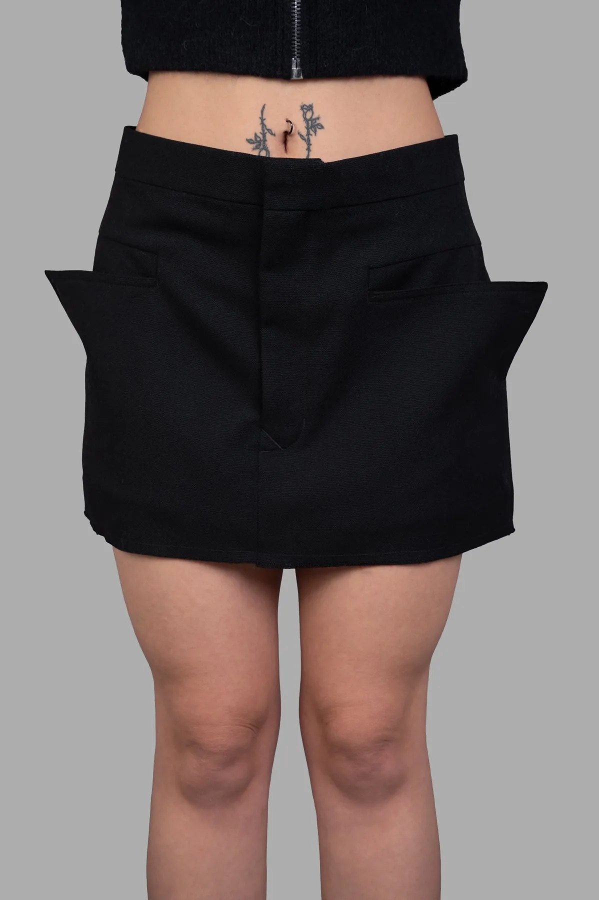 Cut-off Mini Skirt sold by Plus Zero Concept Store product image thumbnail 2