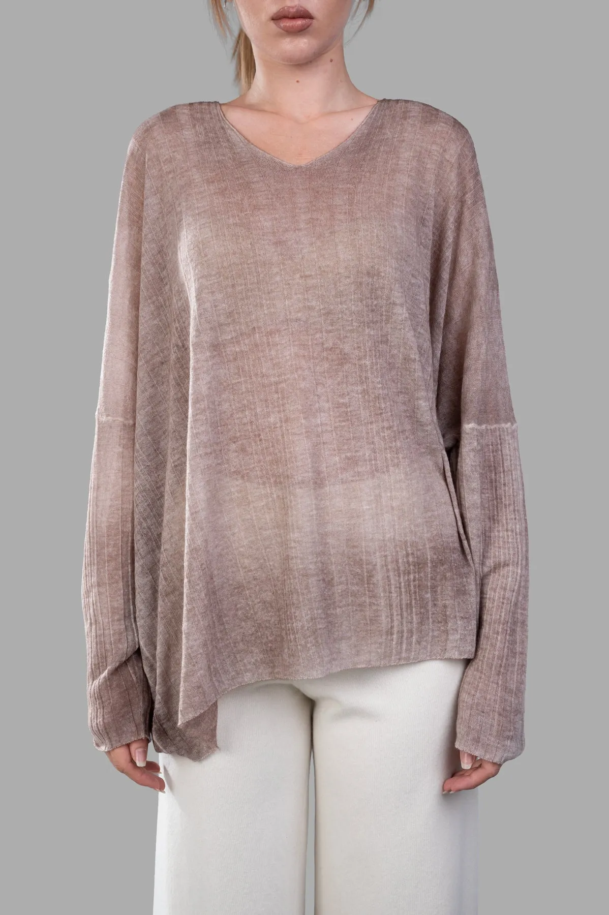 Ribbed Oversized Sweater sold by Plus Zero Concept Store product image thumbnail 2